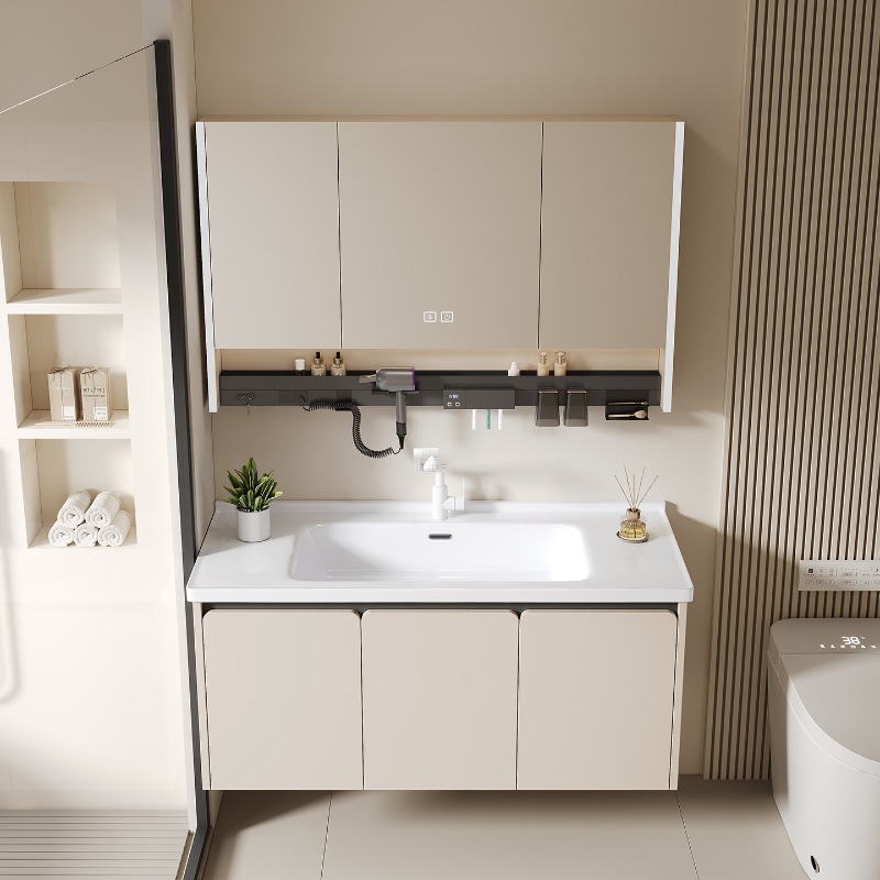 Home Bathroom Partition Wall - Penyimpanan Toilet Kamar Mandi Lemari Organizer