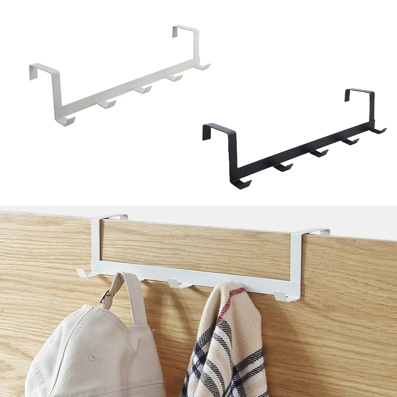 Home Bathroom Essentials - Kait atas pintu 5 kait kunci