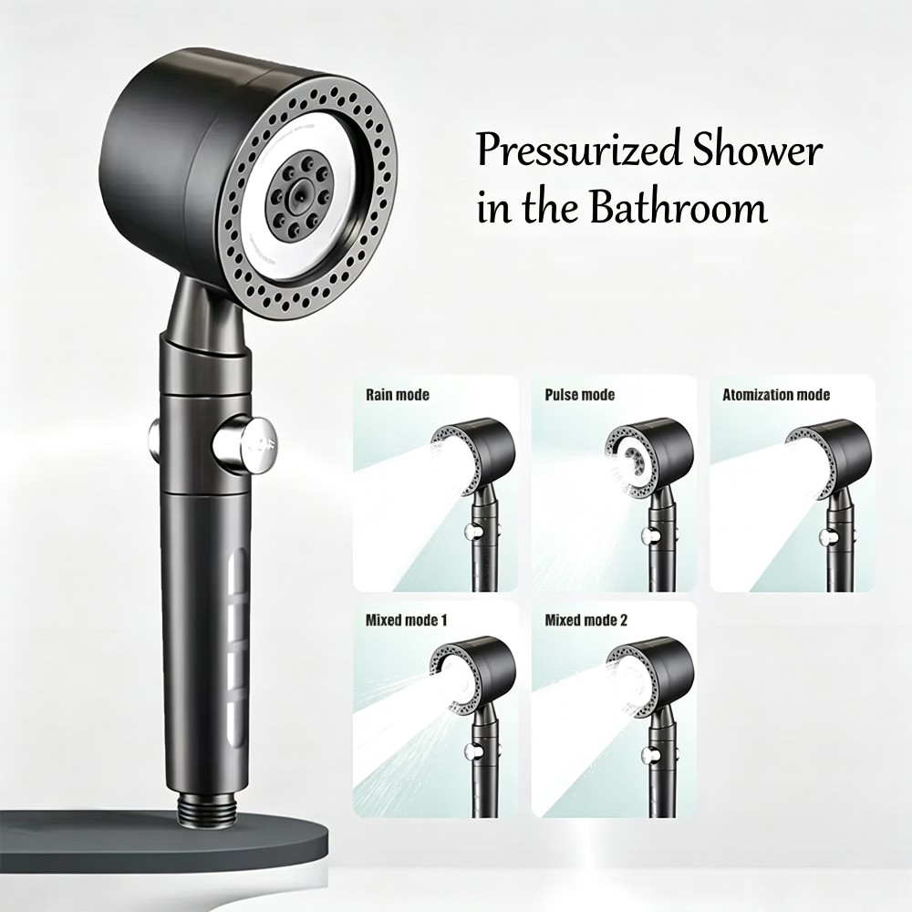 Home One Bathroom Accessories - Kepala Pancuran Genggam Bertekanan Tinggi Desain