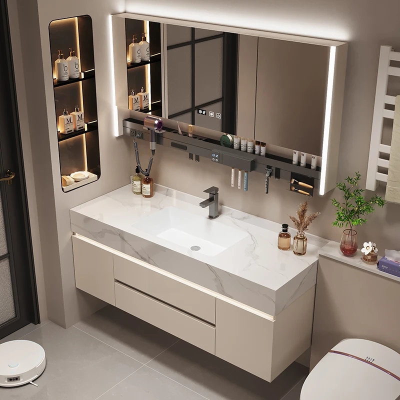 Home Bathroom Partition Wall - Partisi Penyimpanan Lemari Kamar Mandi Organizer