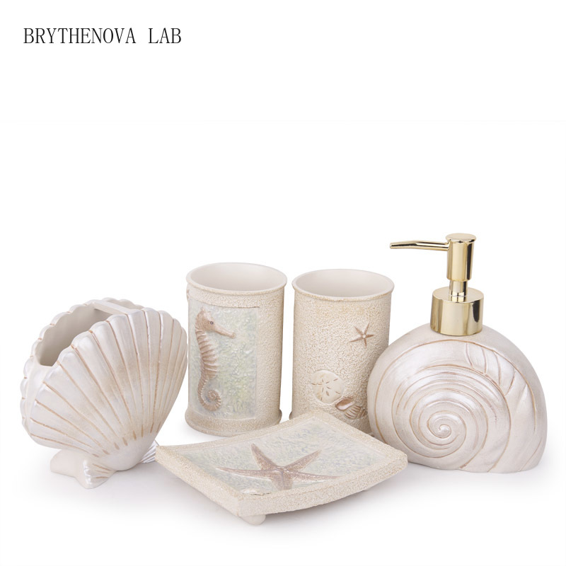 Home Essentials Bathroom Accessories - Perlengkapan Kamar Mandi Bergaya Eropa: Set