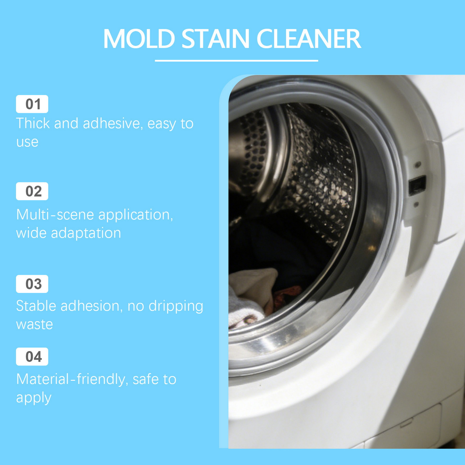 Home Bathroom Cleaning Solution - Gel Penghilang Jamur Untuk Sealant Ubin