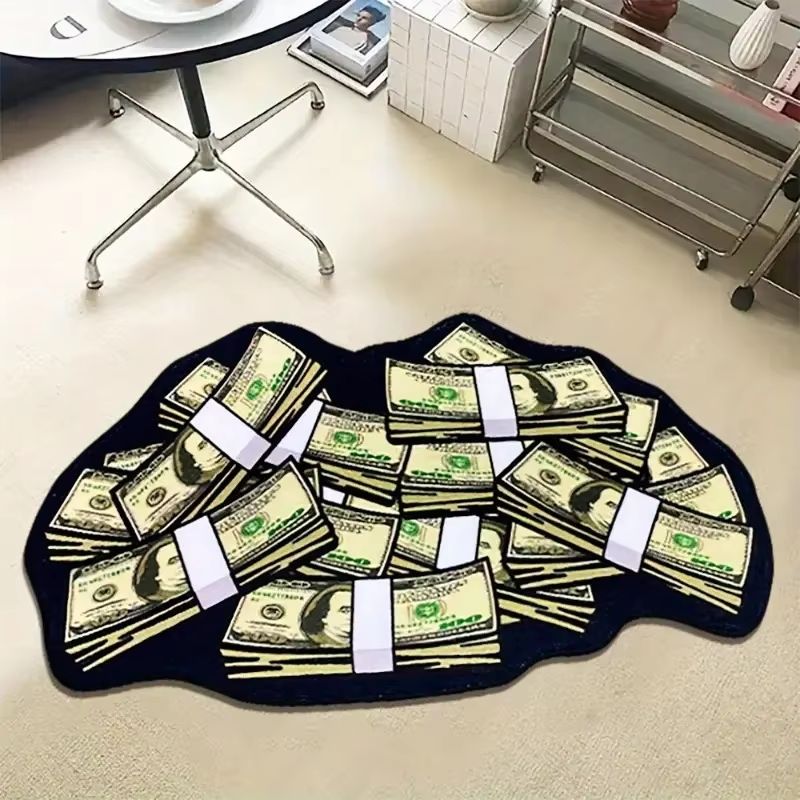 Home Bathroom Trends - Karpet Bulu Halus VIKAMA Creative Dollar,