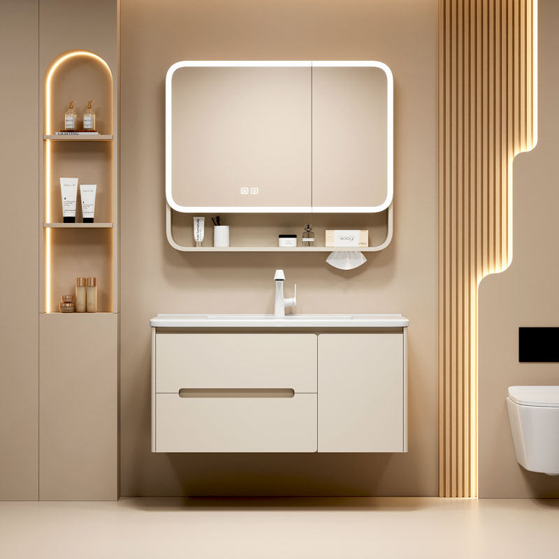Home Bathroom Partition Wall - Partisi Cermin Lemari Toilet Organizer Rias