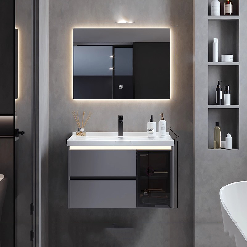 Home Bathroom Partition Wall - Partisi Penyimpanan Lemari Kamar Mandi Organizer