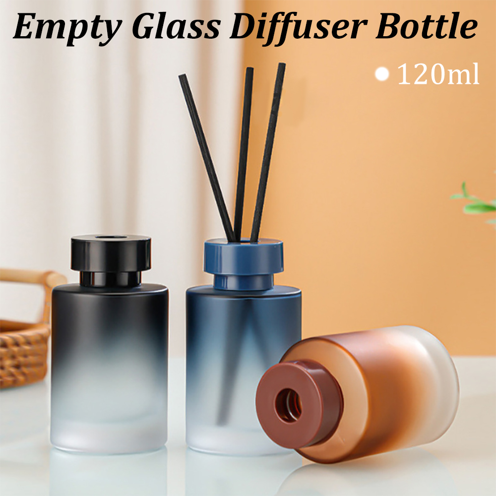 Home One Bathroom Accessories - Botol Diffuser Kaca Kosong 120ML, Aksesoris