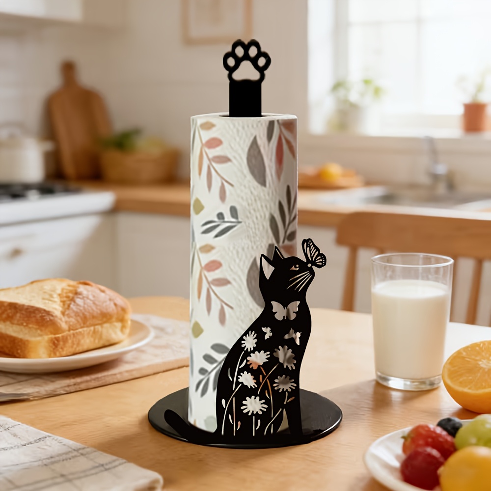 Home Bathroom Paper Towel Holder - 1 buah tempat tisu kertas berbentuk