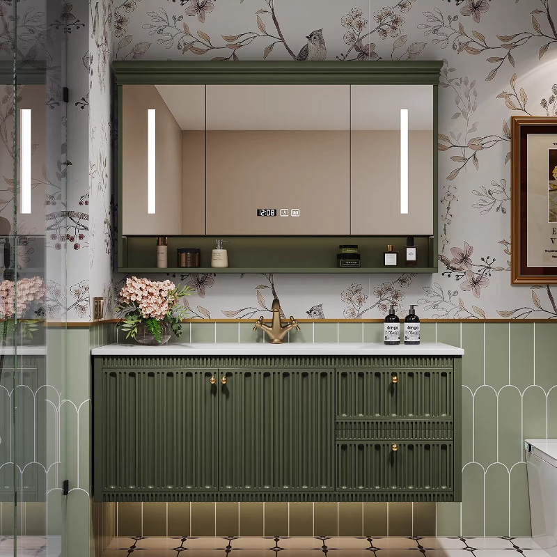 Home Bathroom Partition Wall - Aksesoris Penyimpanan Kabinet Kamar Mandi Partisi