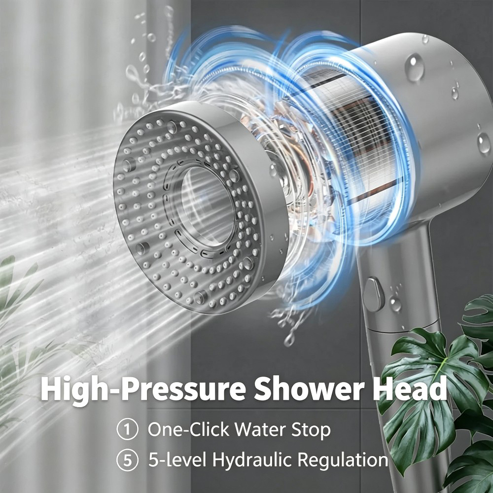 5 Mode Shower Head Bertekanan  - Home One Bathroom Accessories ulasan dan harga
