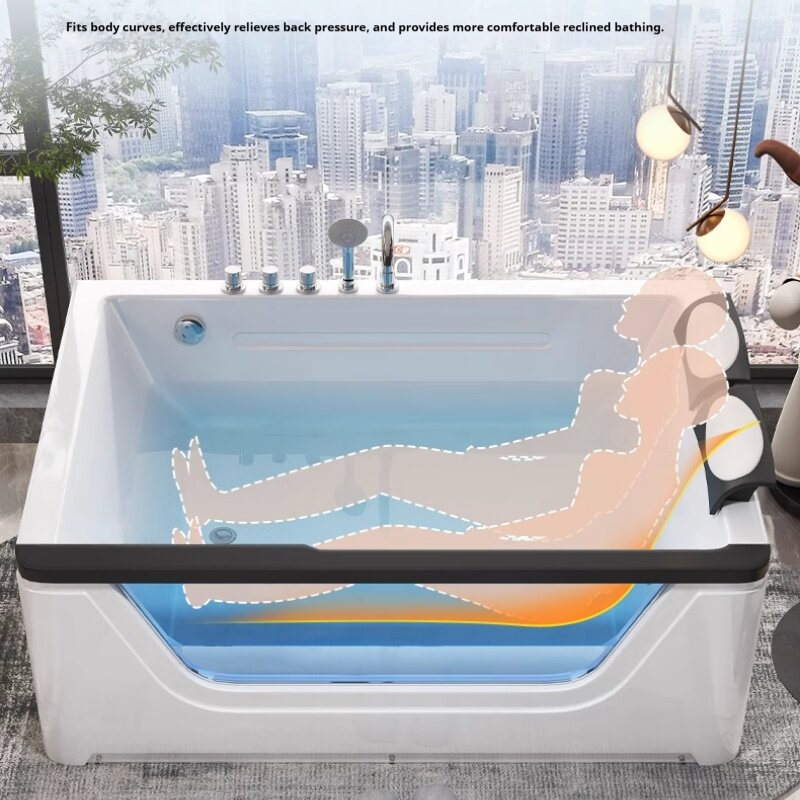 Jacuzzi Akrilik 2 Orang dengan - Home Bathroom Jacuzzi Tub ulasan dan harga