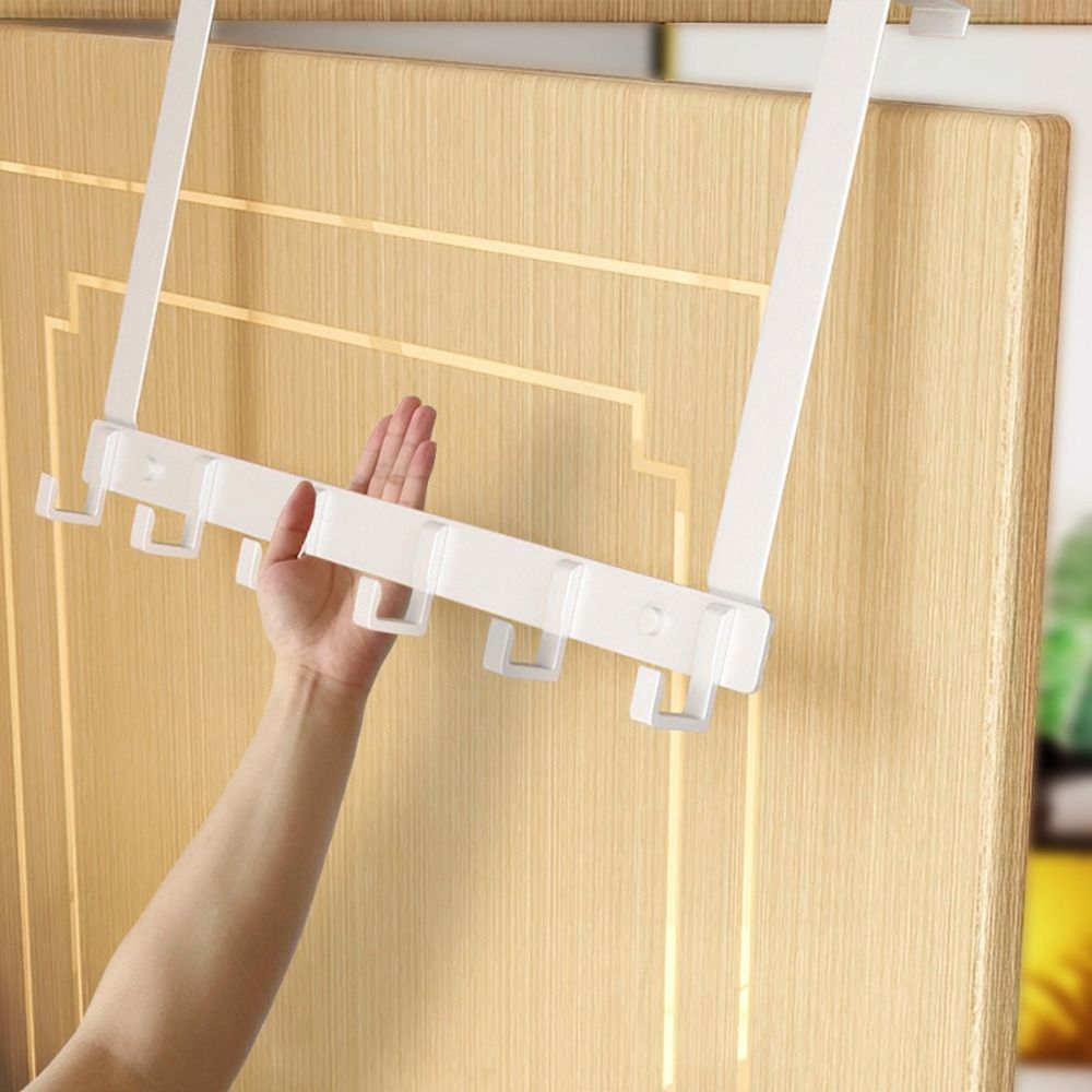 Penyimpanan kait di atas pintu - Home Bathroom Essentials ulasan dan harga