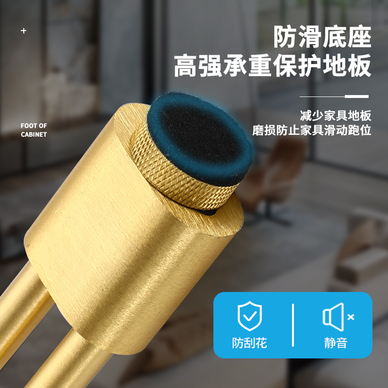 4 buah kaki furnitur logam dap - Home Hardware Bathroom Cabinets ulasan dan harga