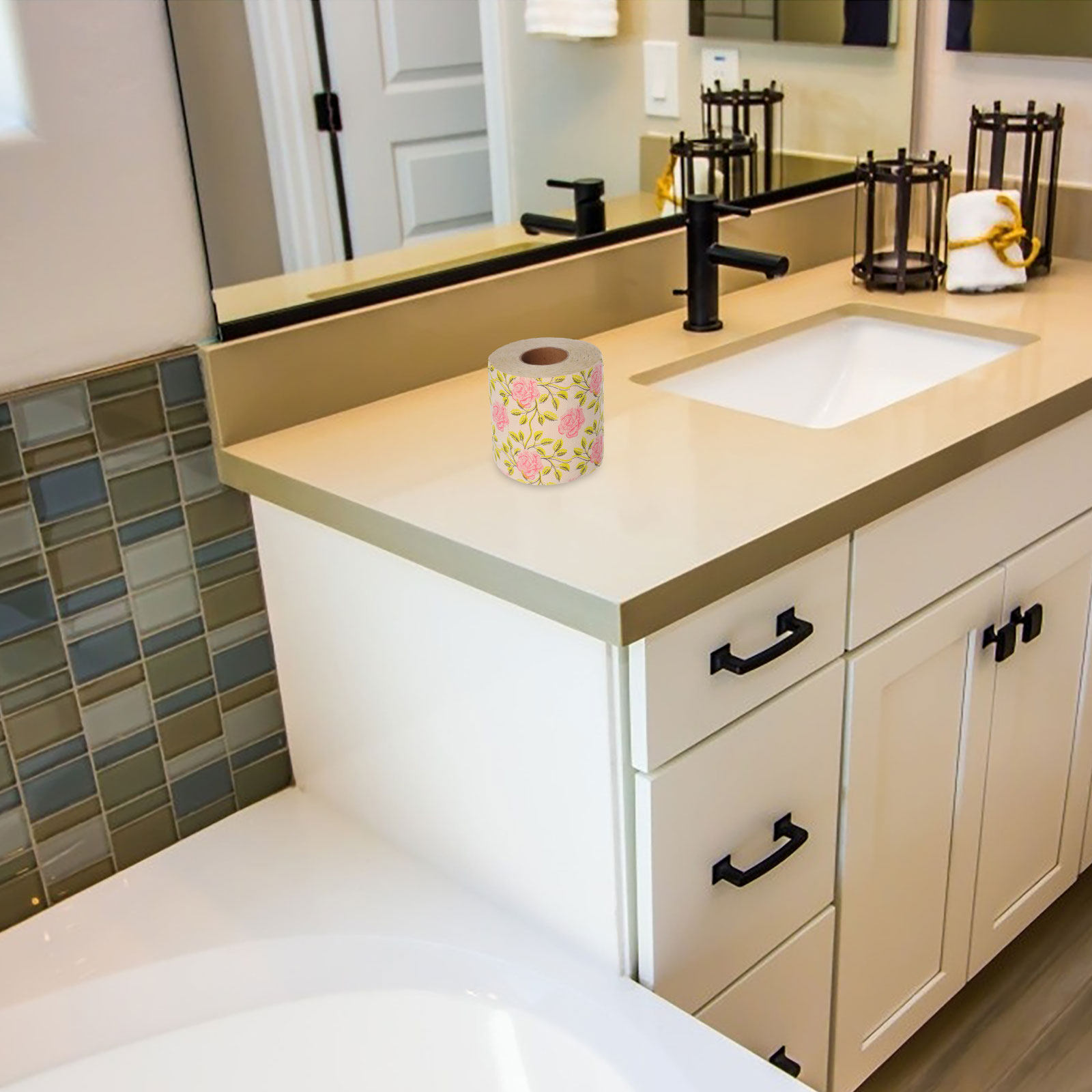 Gulungan Tisu Toilet Lucu deng - Home Bathroom Design ulasan dan harga