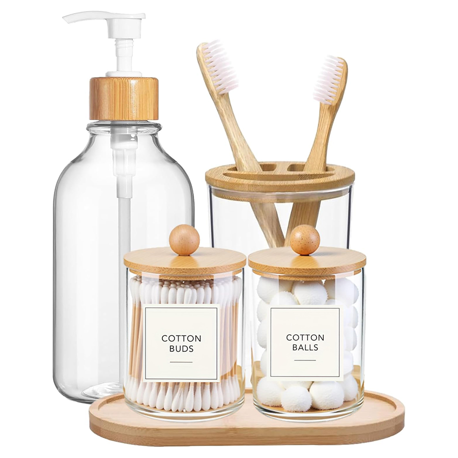 5 Paket Aksesori Kamar Mandi d - Zara Home Bathroom Set ulasan dan harga