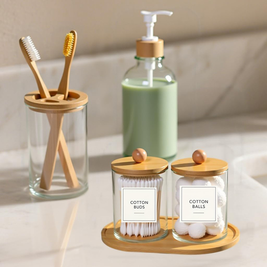 5 Paket Aksesori Kamar Mandi d - Zara Home Bathroom Set ulasan dan harga