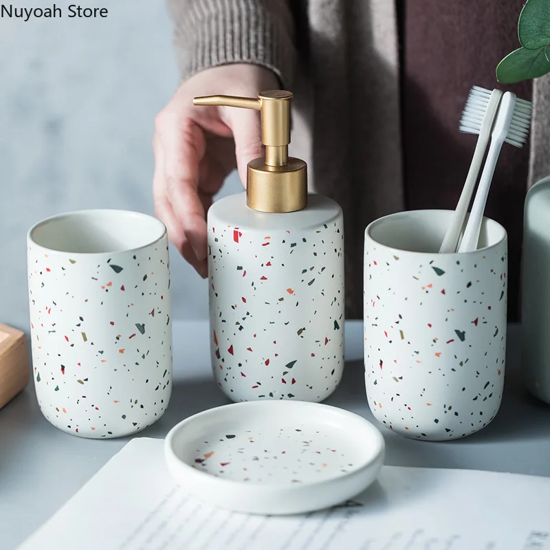 Set Dekorasi kamar mandi Eropa - Zara Home Bathroom Set ulasan dan harga