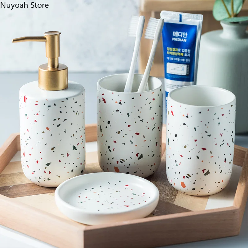 Set Dekorasi kamar mandi Eropa - Zara Home Bathroom Set ulasan dan harga