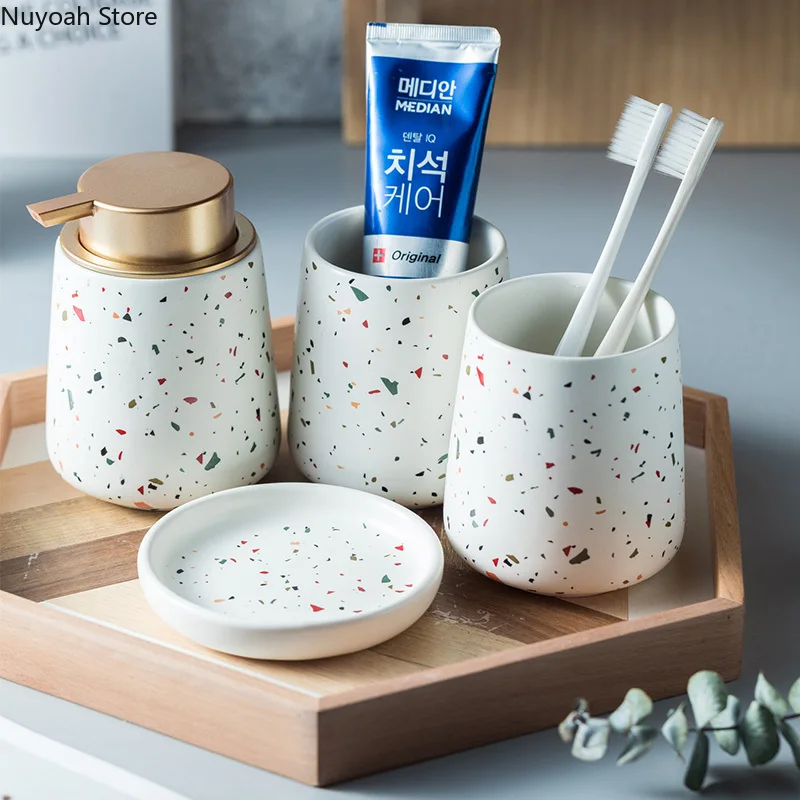 Set Dekorasi kamar mandi Eropa - Zara Home Bathroom Set ulasan dan harga