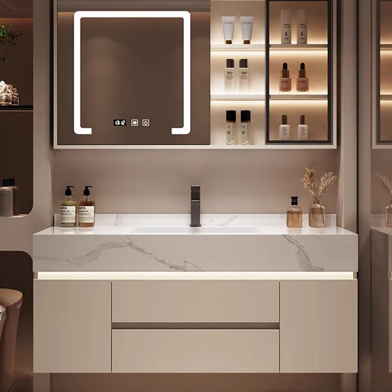 Partisi Penyimpanan Lemari Kam - Home Bathroom Partition Wall ulasan dan harga