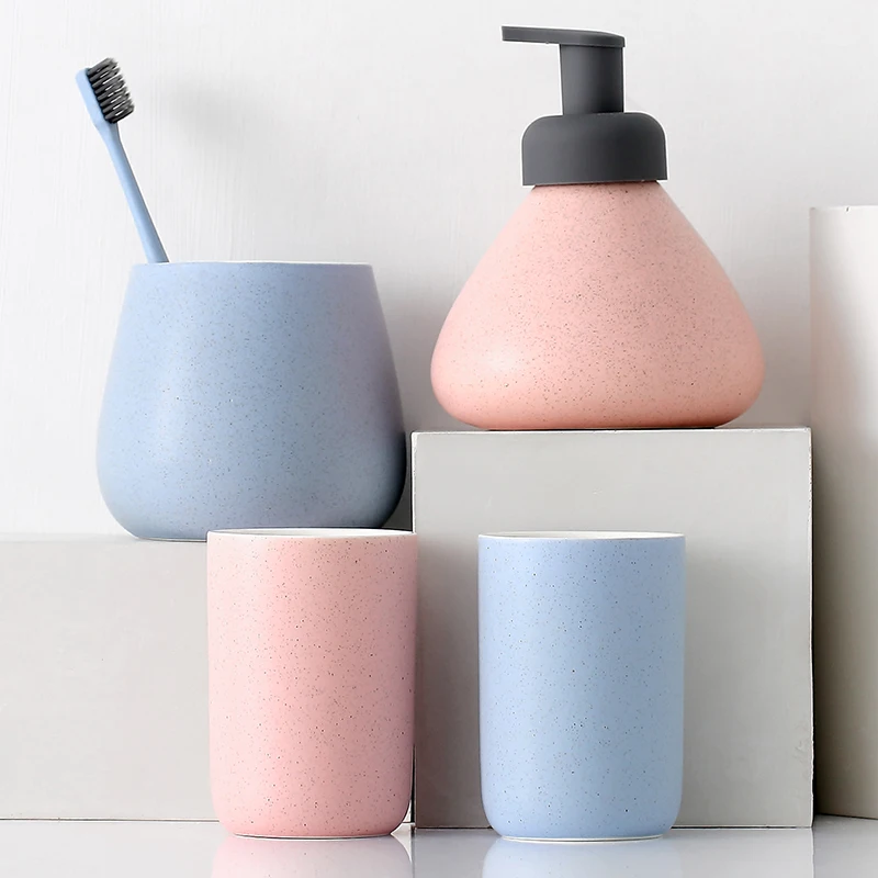 Perlengkapan Kamar Mandi Keram - Zara Home Bathroom Set ulasan dan harga