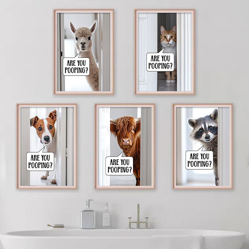 Poster Kreatif Seni 'Apa Anda  - Home Bathroom Trends ulasan dan harga