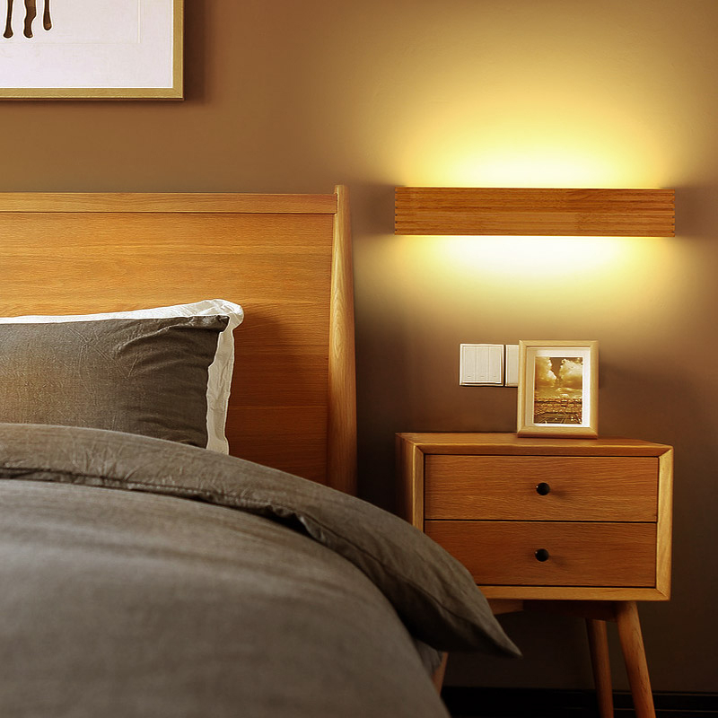 Jepang Modern Led Oak Kayu Lam - Japan Bathroom.Home ulasan dan harga