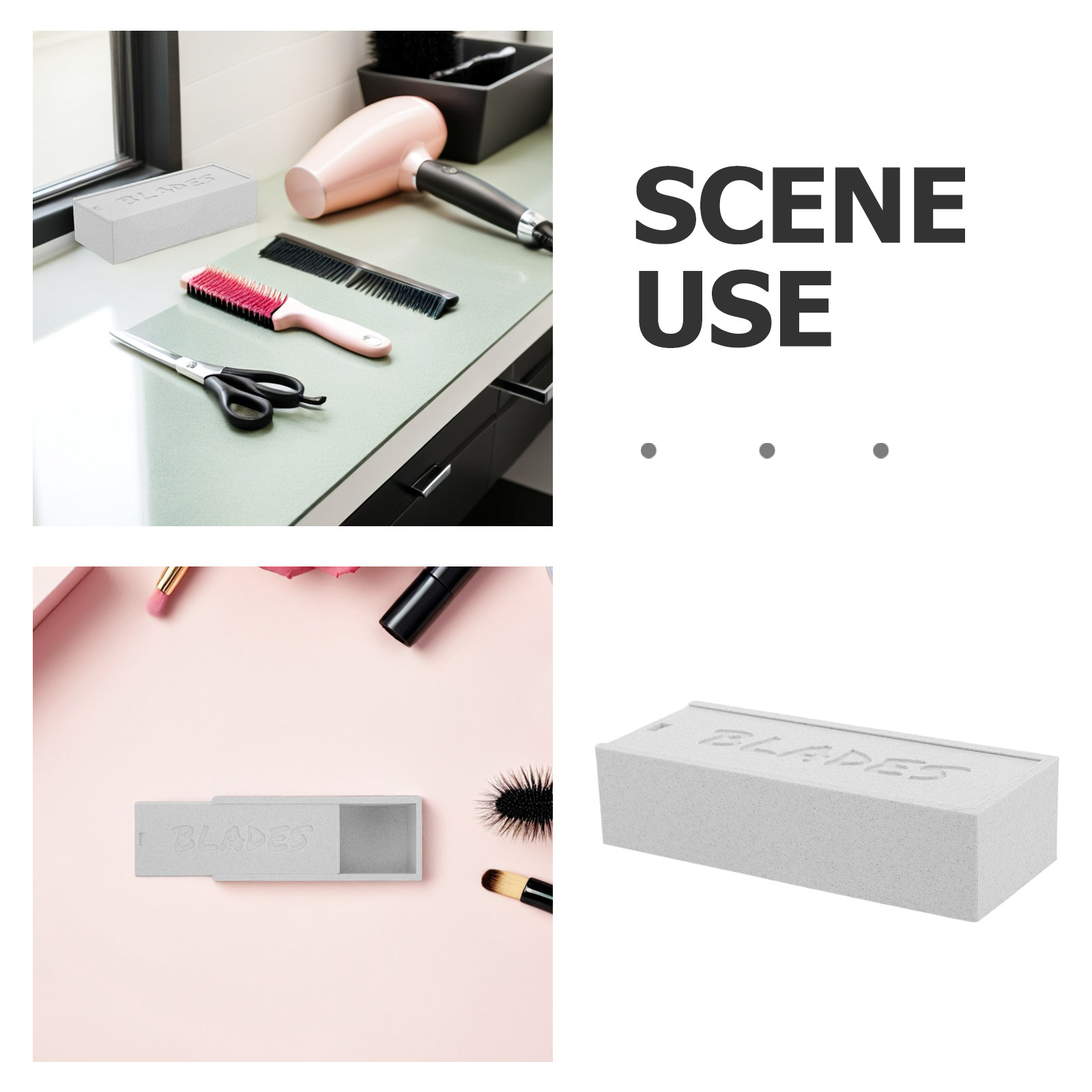 Kotak Penyimpanan Pisau Cukur  - Home One Bathroom Accessories ulasan dan harga