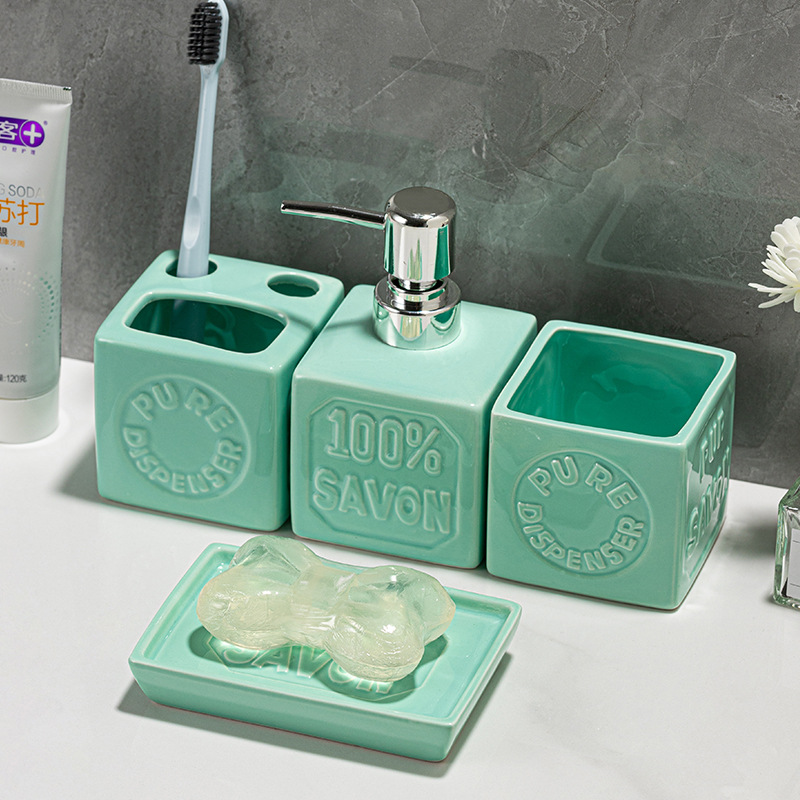 Set Organizer Kamar Mandi Kera - Zara Home Bathroom Set ulasan dan harga