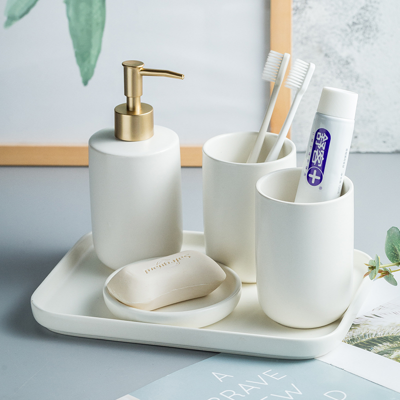Set pencuci peralatan sanitasi - Zara Home Bathroom Set ulasan dan harga
