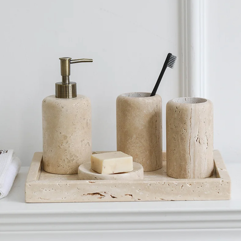 Set Perlengkapan Kamar Mandi B - Zara Home Bathroom Set ulasan dan harga
