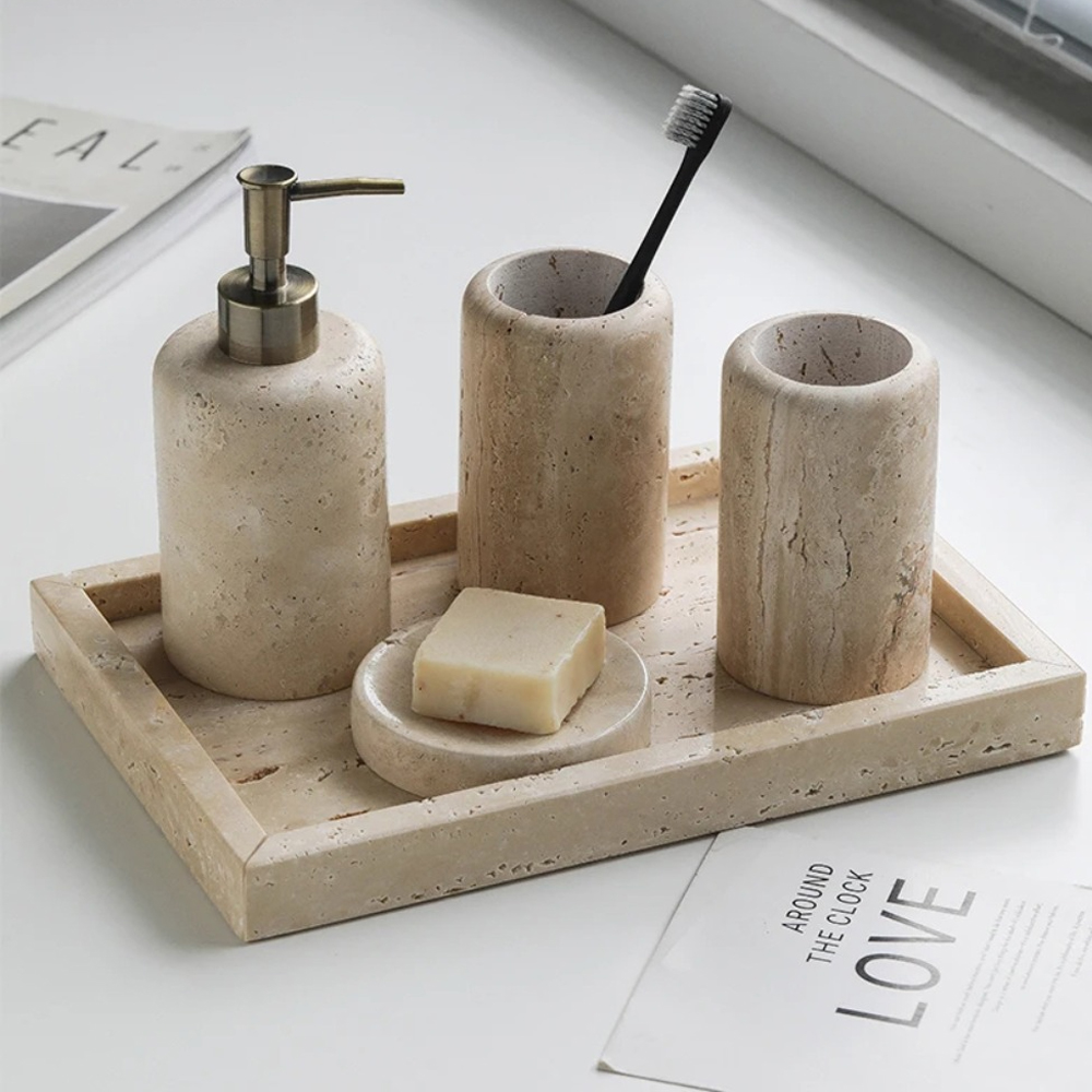 Set Perlengkapan Kamar Mandi B - Zara Home Bathroom Set ulasan dan harga