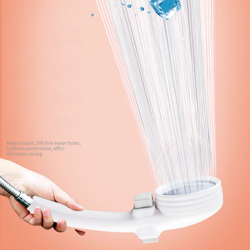 Kit Shower Head Putih Fungsi T - Home One Bathroom Accessories ulasan dan harga