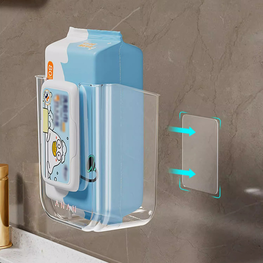 Dispenser Tisu Basah Tempel Di - Home Bathroom Paper Towel Holder ulasan dan harga