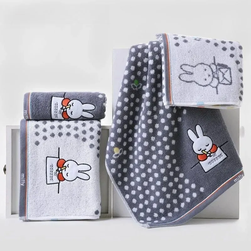 Handuk Wajah Anime Miffy 100%  - Home One Bathroom Accessories ulasan dan harga