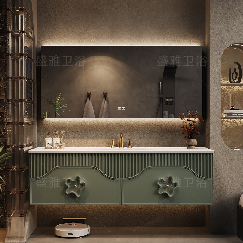 Partisi Penyimpanan Lemari Kam - Home Bathroom Partition Wall ulasan dan harga