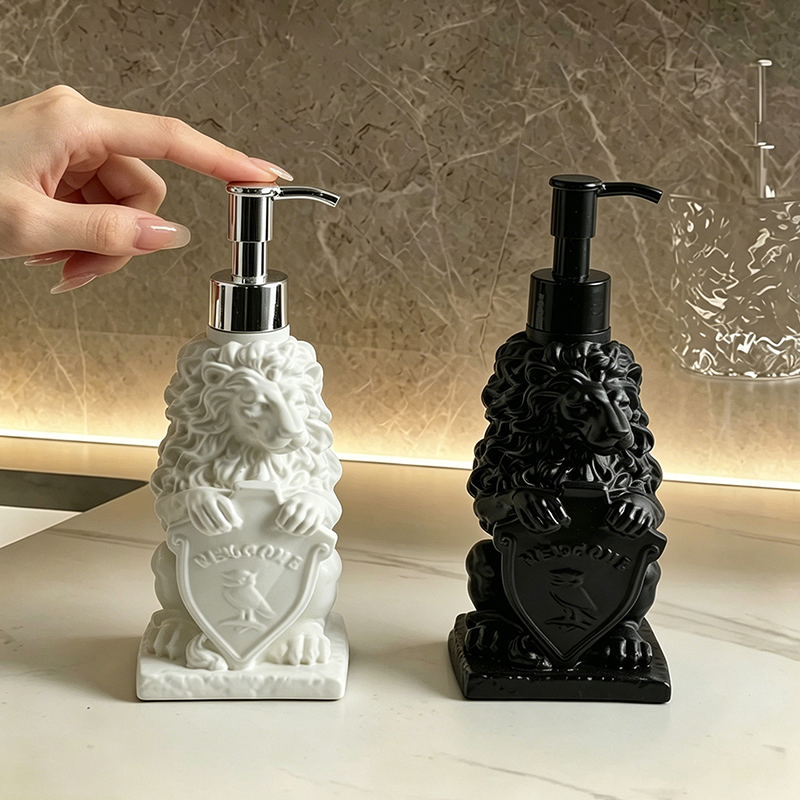 Dispenser Sabun Resin Bentuk P - Home One Bathroom Accessories ulasan dan harga