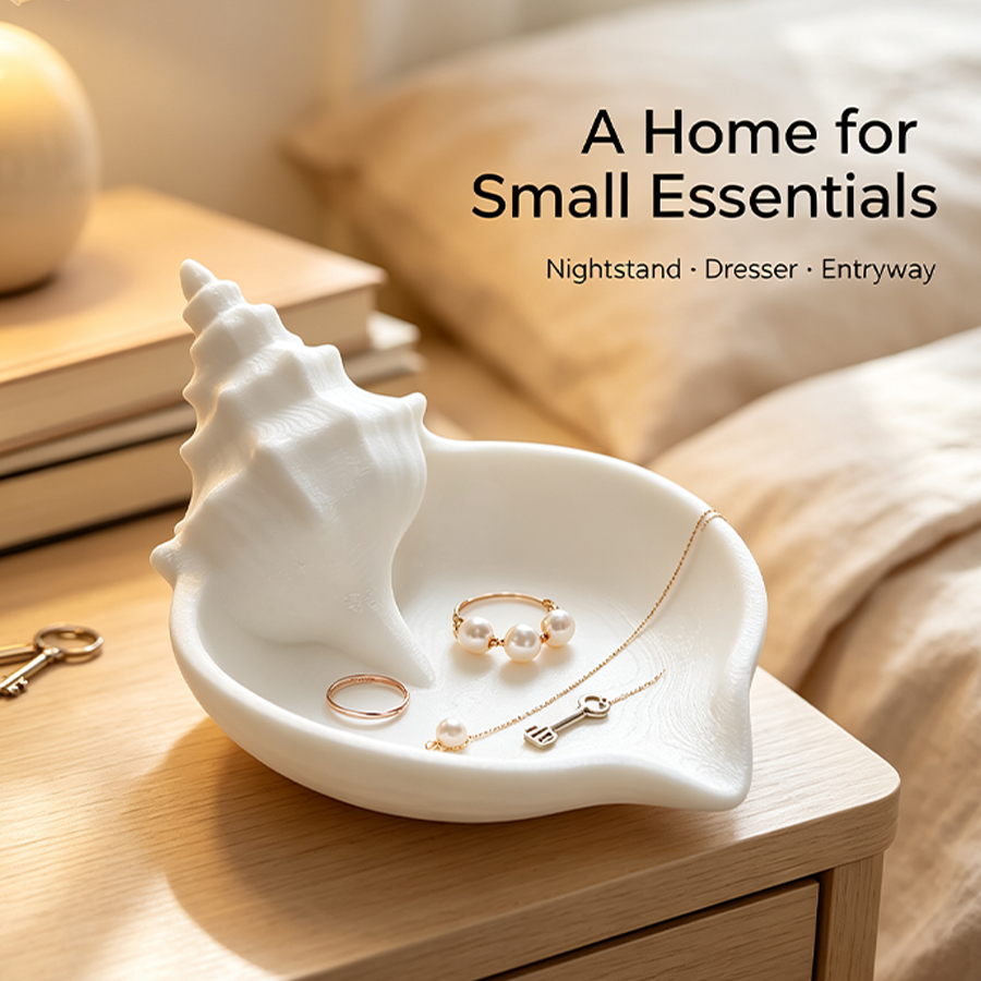 Nampan Perhiasan Berbentuk Ker - Home Essentials Bathroom Accessories ulasan dan harga