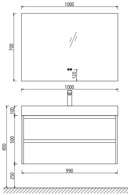 Kabinet Vanity Kamar Mandi Mod - Home Bathroom Trends ulasan dan harga