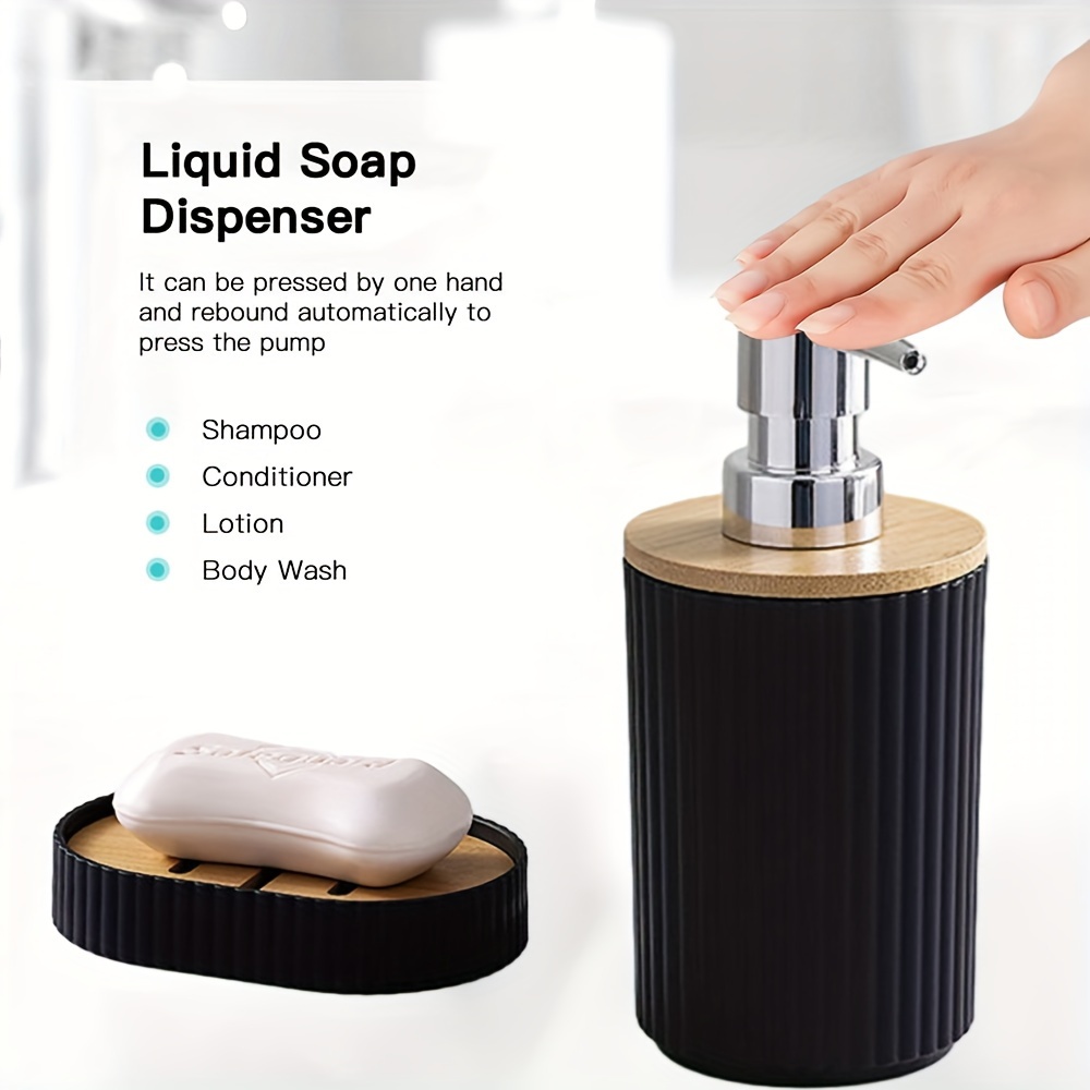 6 Buah Kotak Dispenser Sabun A - Zara Home Bathroom Set ulasan dan harga