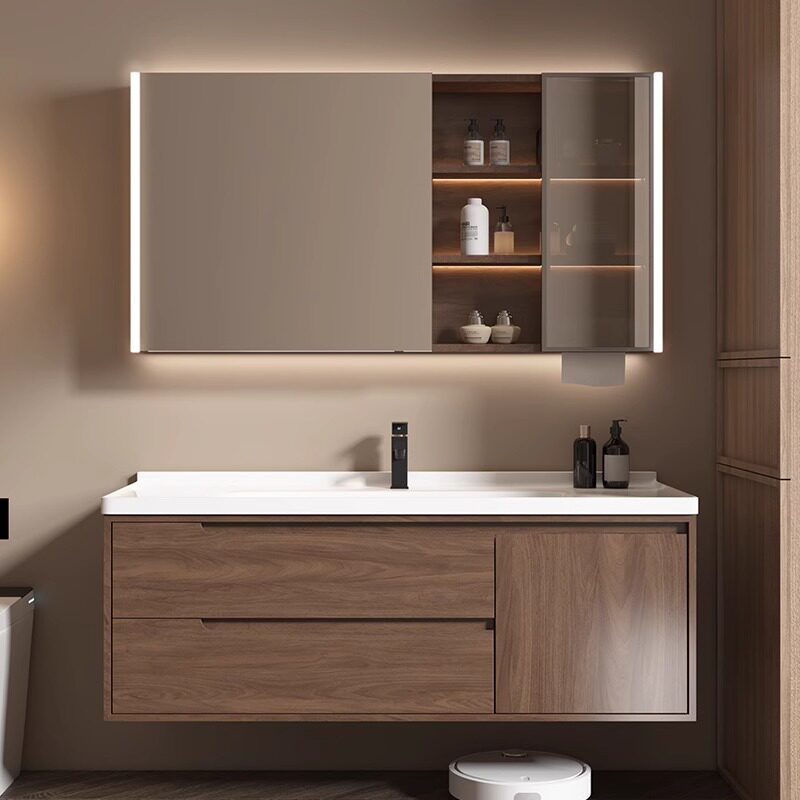 Lemari Kamar Mandi Modern Kayu - Home Bathroom Partition Wall ulasan dan harga