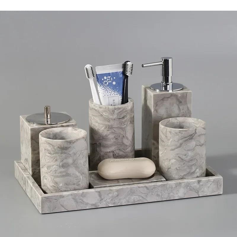Set Perlengkapan Mandi Marmer  - Zara Home Bathroom Set ulasan dan harga