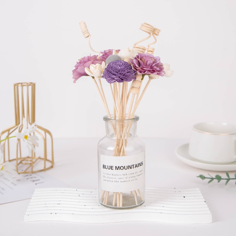 Set Tongkat Rotan dan Bunga So - Home One Bathroom Accessories ulasan dan harga
